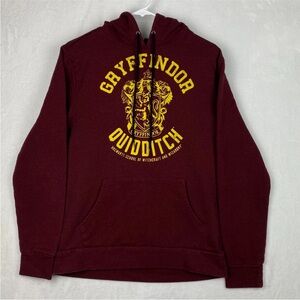 Gryffindor Quidditch Burgundy Hoodie